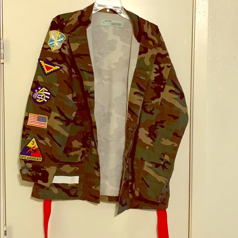 Off White Fatigue Jacket.